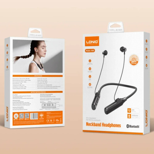 هندزفری بلوتوثی گردنی الدینیو مدل N05 صدای Dynamic Bass